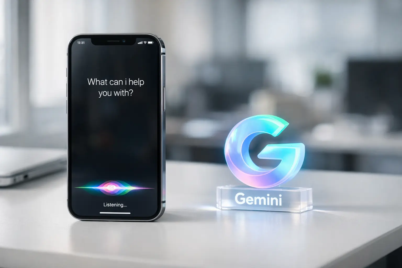 Google Gemini, Apple Siri