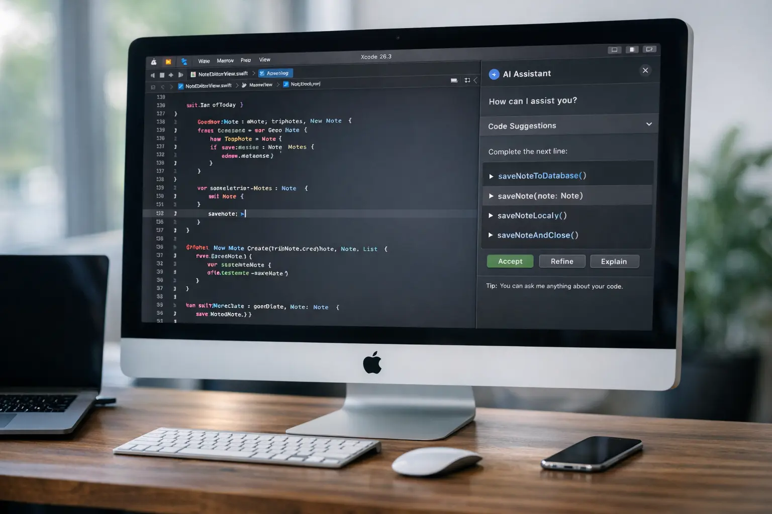 Vibe Coding az Apple xcode új verziójával
