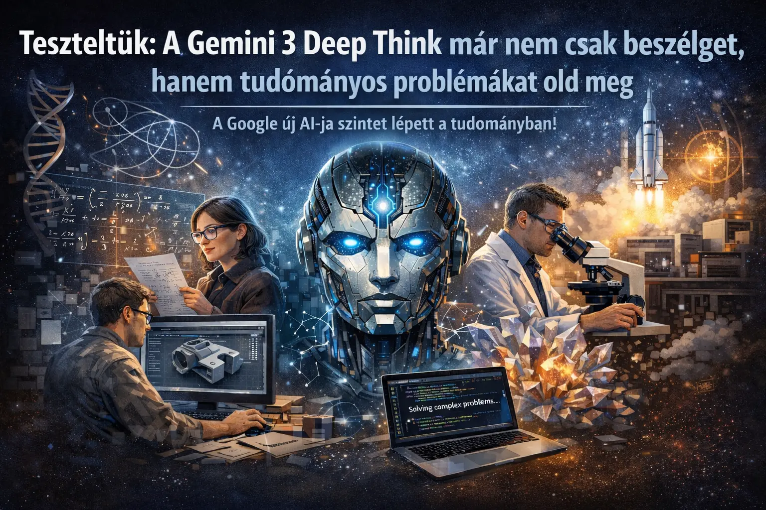 Google Gemini 3 Deep Think - már nem csak segéd, hanem tudományos partner